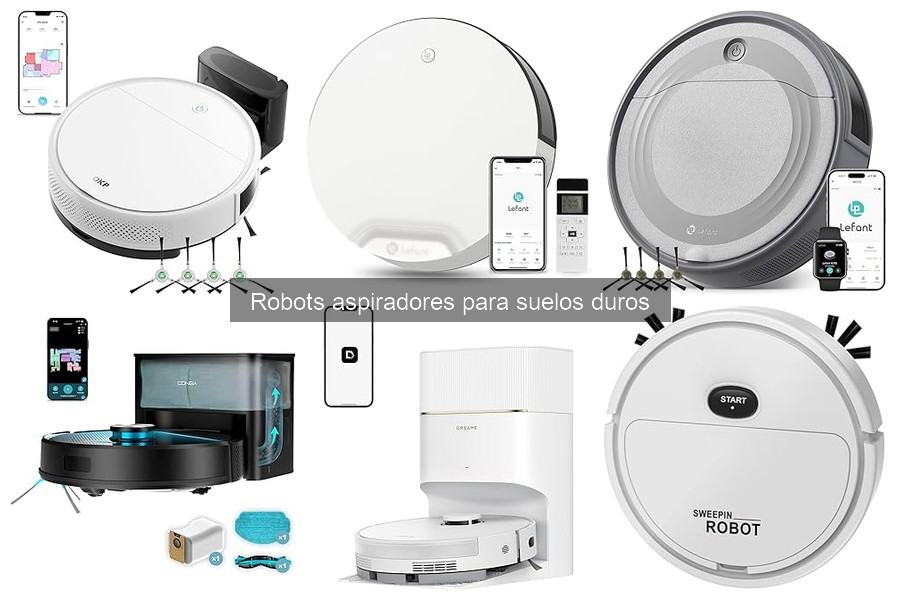 Mejores robots aspiradores por presupuesto para suelos duros