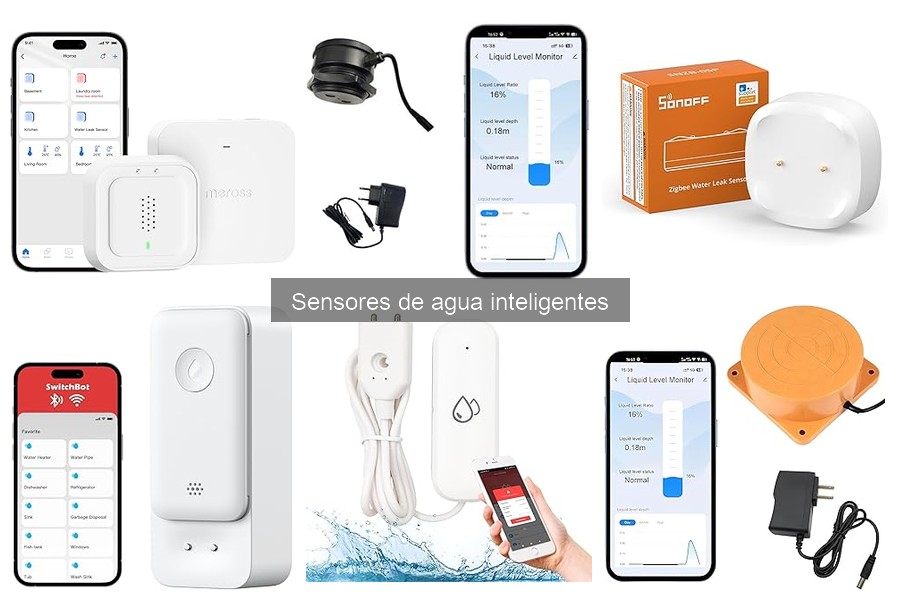 Mejores sensores de agua inteligentes para hogares pequeños