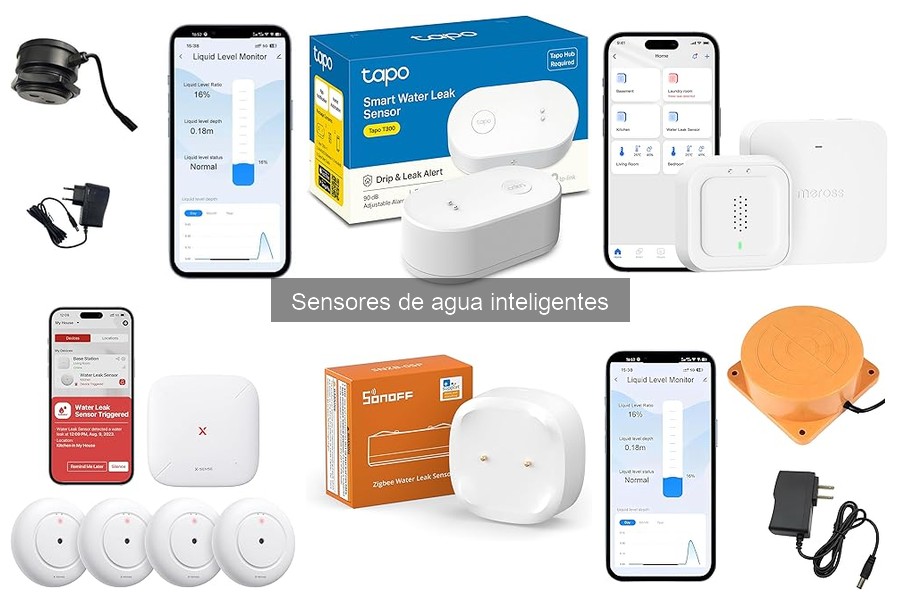 Mejores sensores de agua inteligentes para zonas inundables
