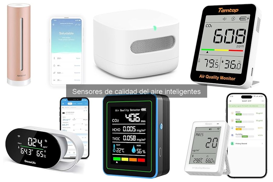 Mejores sensores de calidad del aire para hogares pequeños