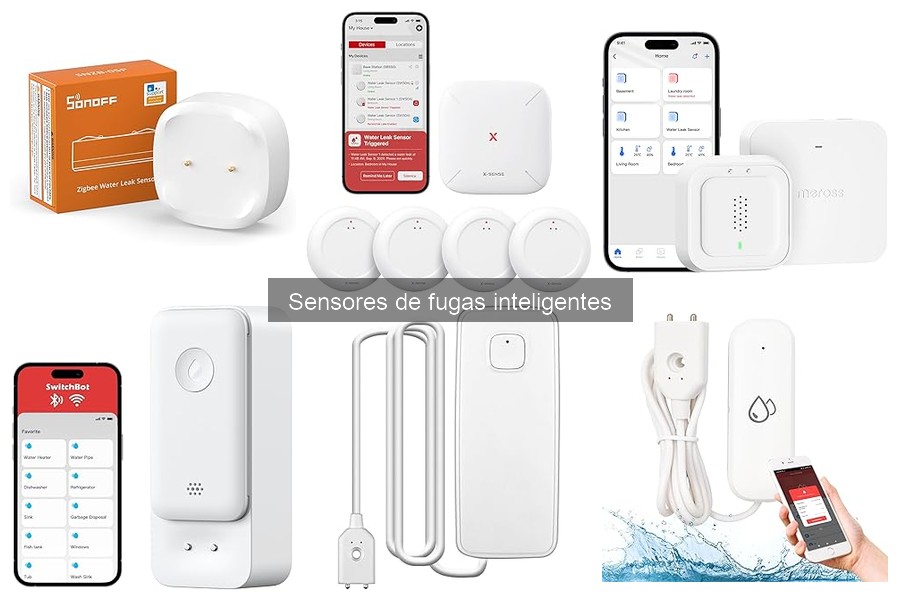 Mejores sensores de fugas inteligentes para proteger tu hogar