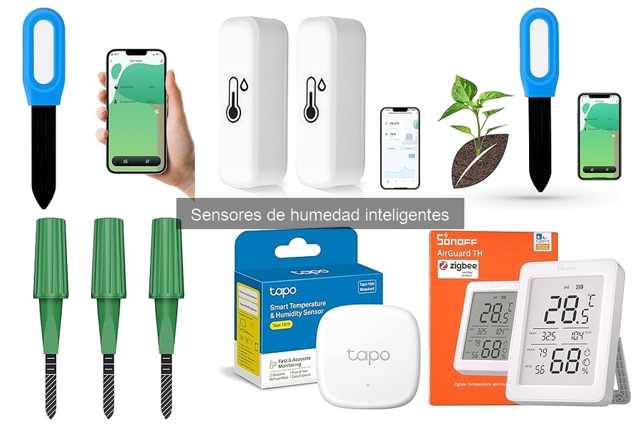Mejores sensores de humedad inteligentes para hogares pequeños