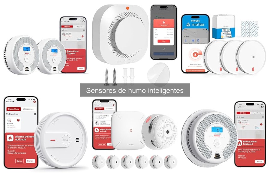 Mejores sensores de humo inteligentes en 2023