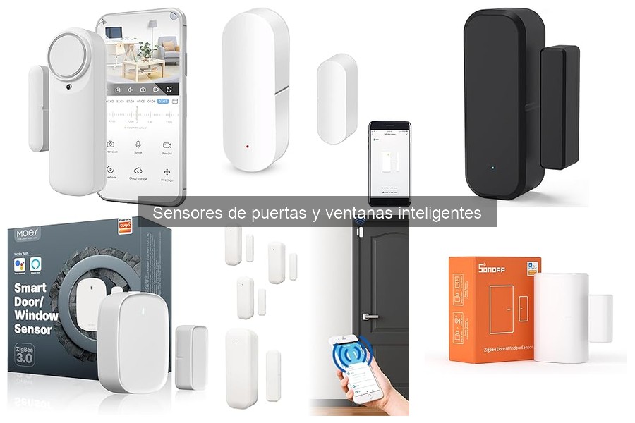 Mejores sensores de puertas y ventanas inteligentes para seguridad