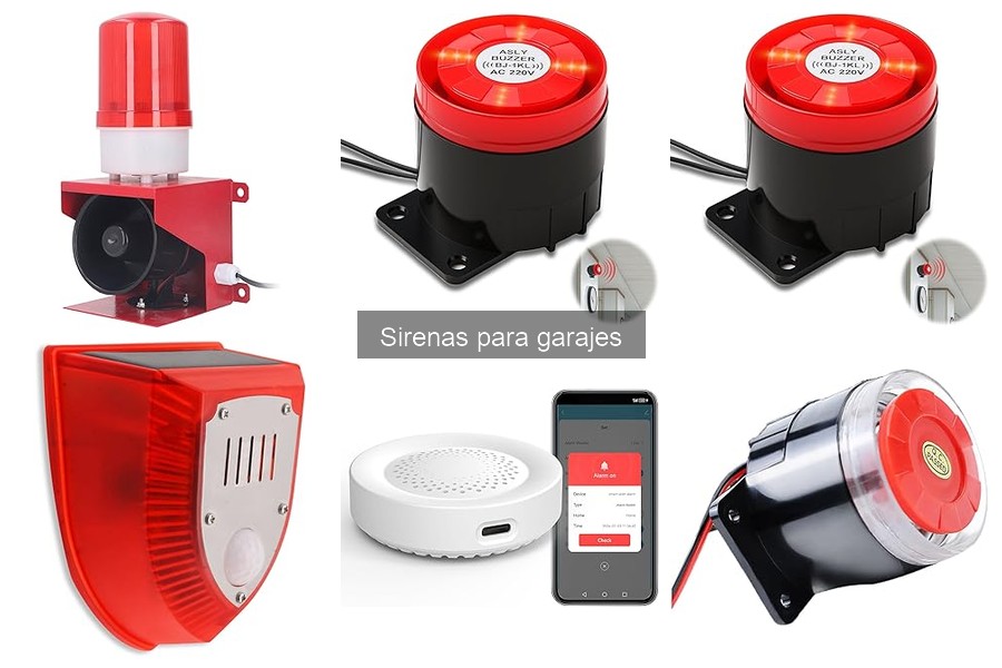 Mejores sirenas para garajes en 2023: Comparativa y opiniones