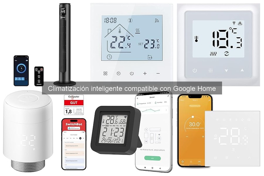 Mejores termostatos inteligentes compatibles con Google Home