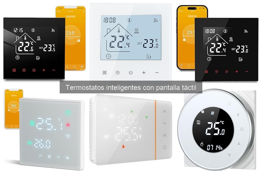 Mejores termostatos inteligentes con pantalla táctil 2023