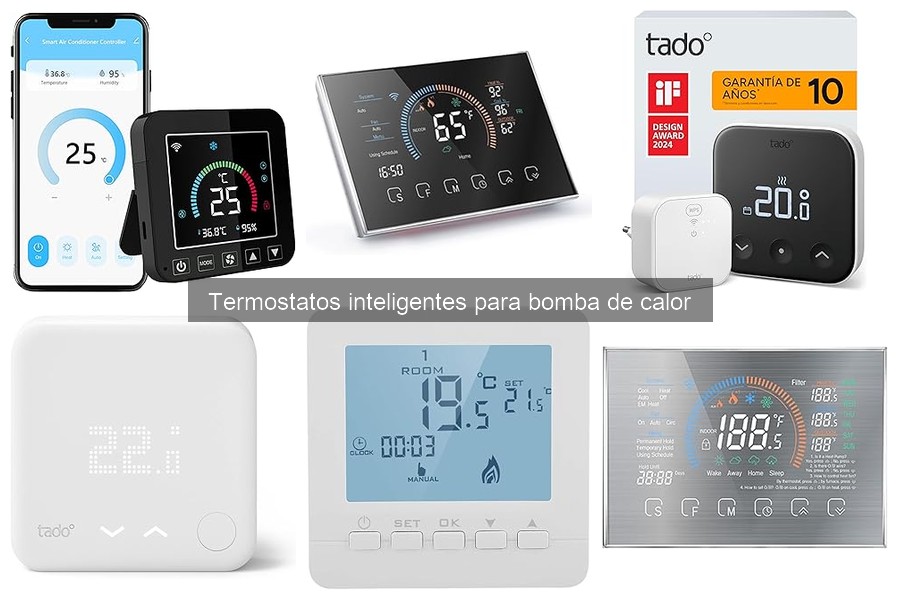 Mejores termostatos inteligentes para bomba de calor 2023
