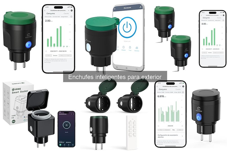 Mejores tiendas para comprar enchufes inteligentes exteriores