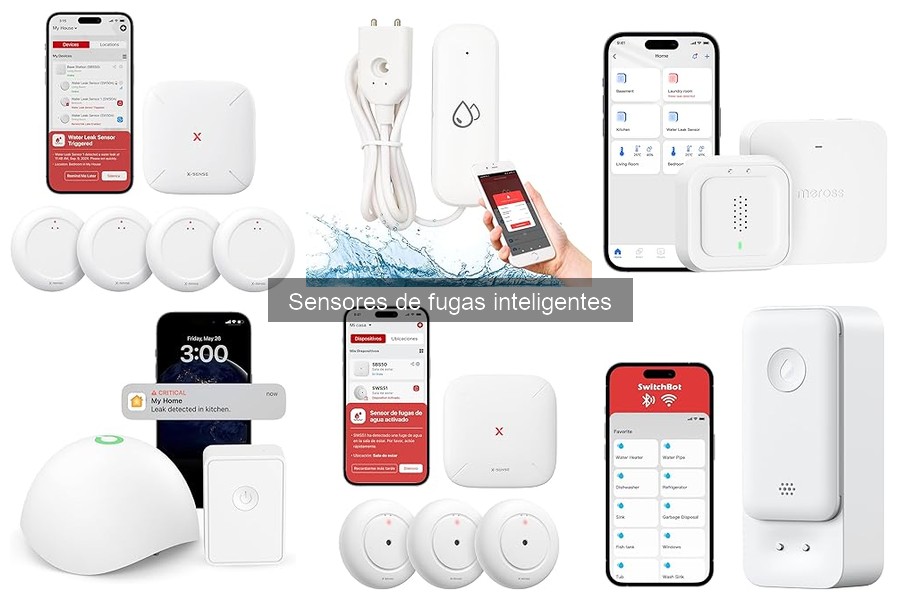 Mejores tiendas para comprar sensores de fugas inteligentes