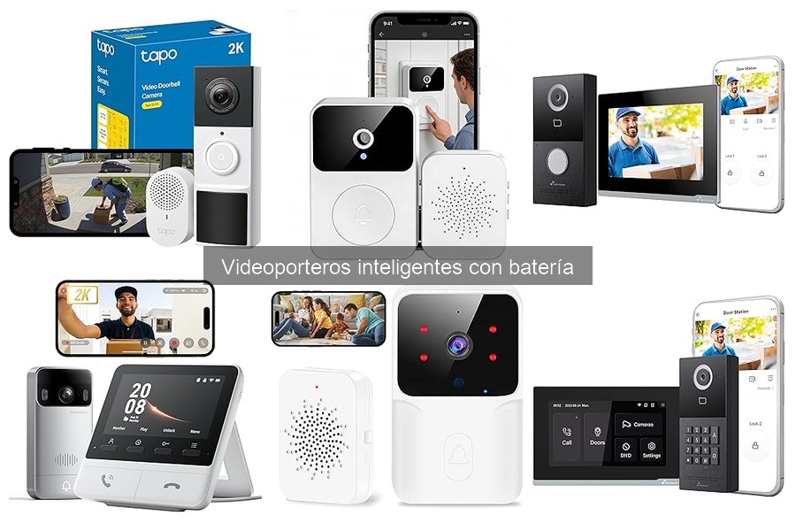 Mejores videoporteros inteligentes con batería para casas pequeñas