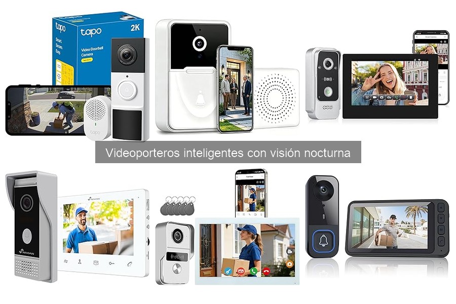 Mejores videoporteros inteligentes con visión nocturna para casas pequeñas
