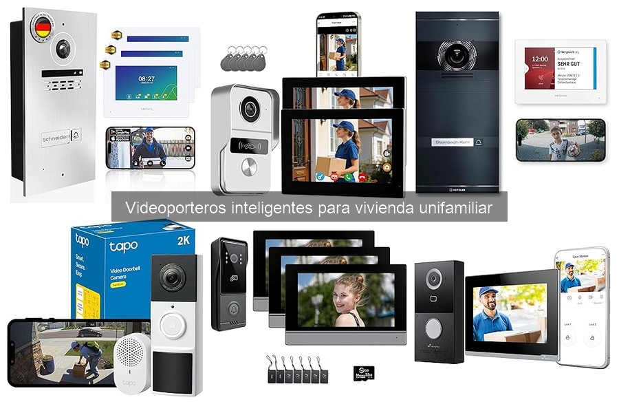 Mejores videoporteros inteligentes para vivienda unifamiliar
