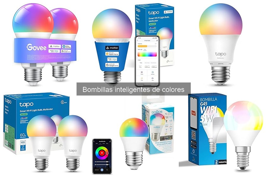Ofertas en bombillas inteligentes de colores para tu hogar