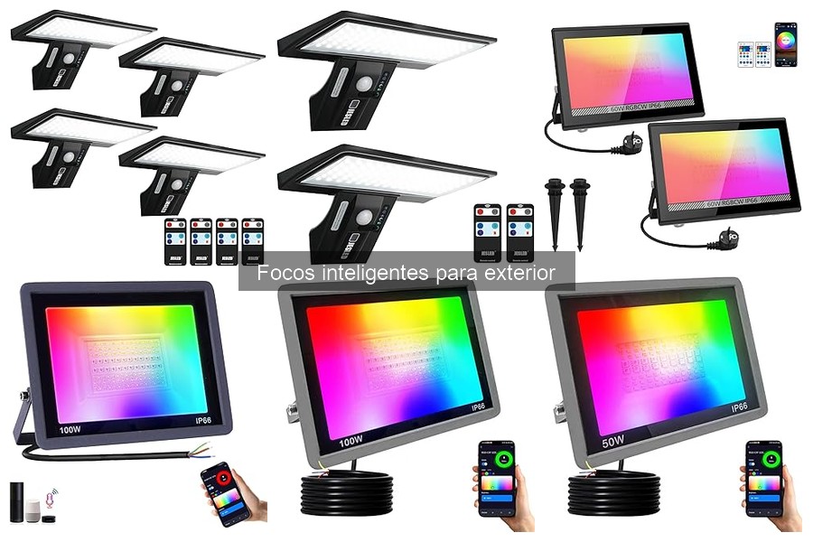 Ofertas en focos inteligentes para exterior: ¡Aprovecha descuentos!