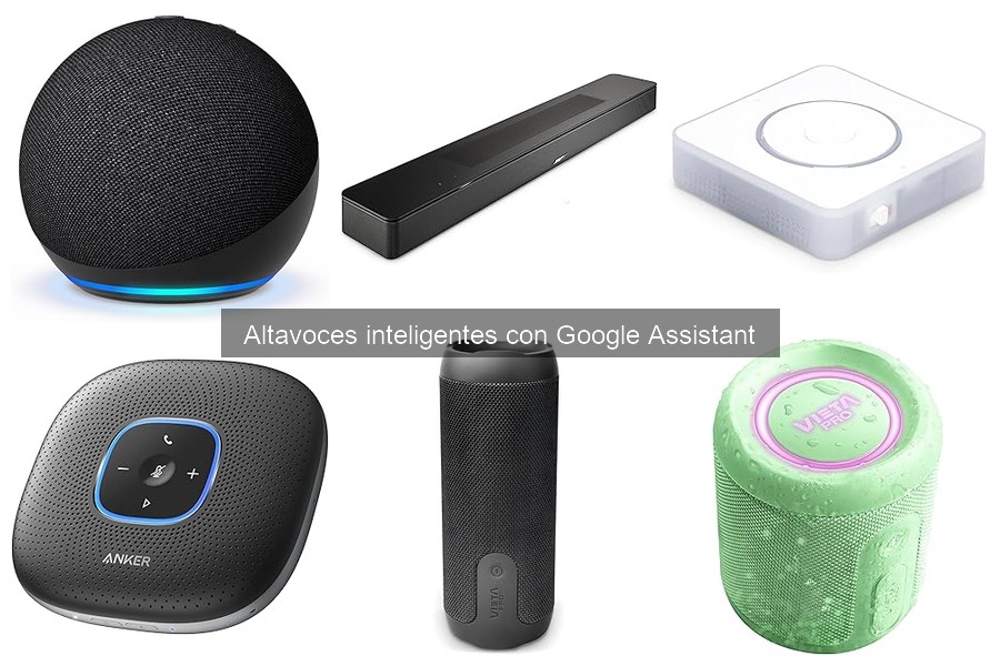 Opiniones de usuarios sobre altavoces inteligentes con Google Assistant