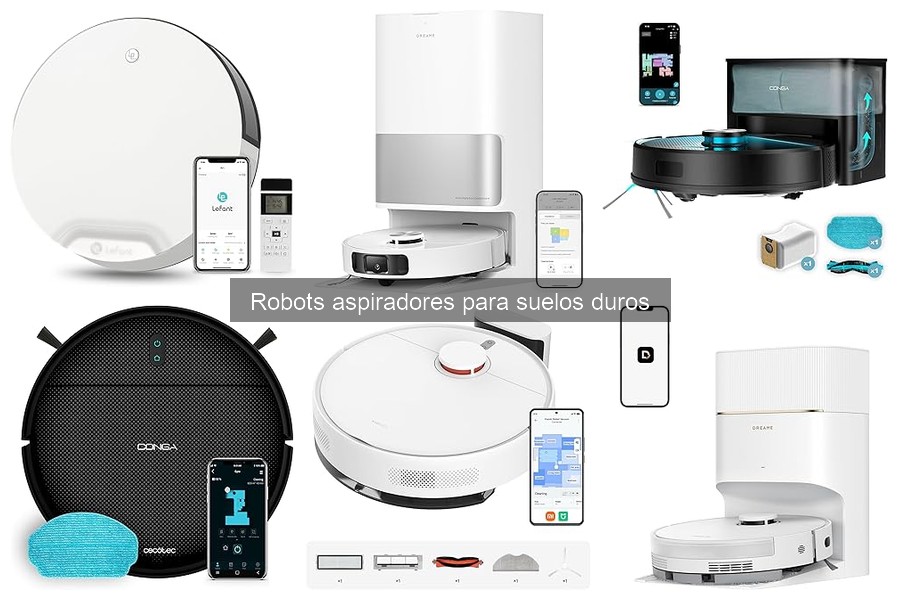 Opiniones de usuarios sobre robots aspiradores para suelos duros