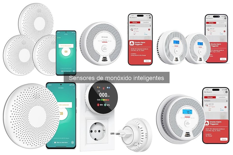 Opiniones de usuarios sobre sensores de monóxido inteligentes