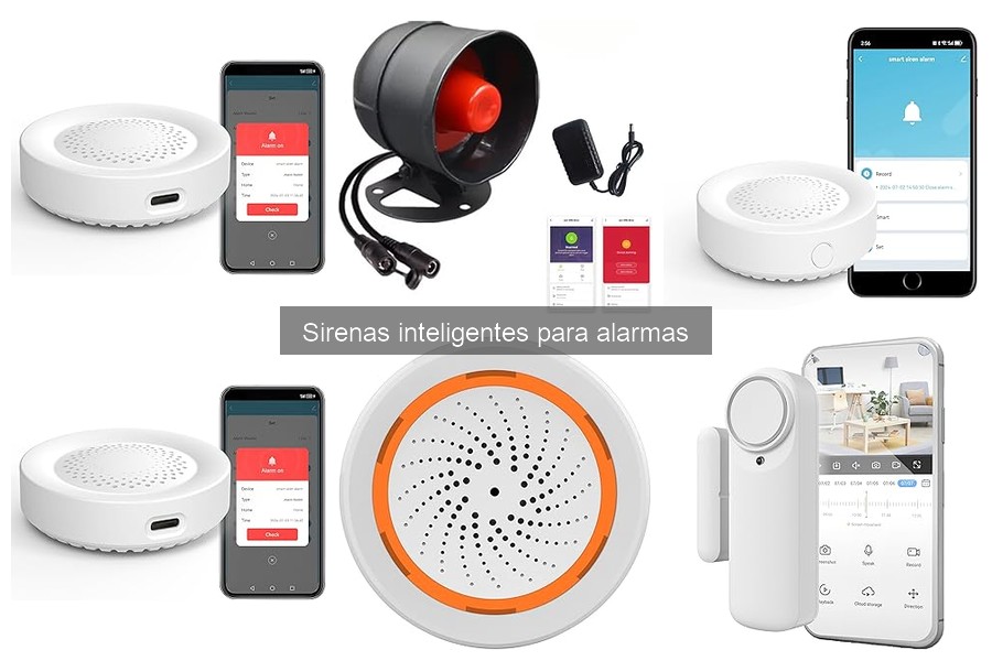 Opiniones de usuarios sobre sirenas inteligentes de seguridad