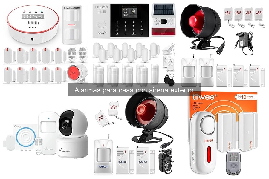 Opiniones sobre Alarmas con Sirena Exterior para Casa