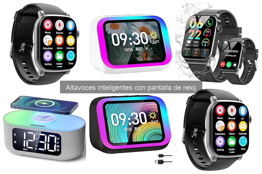Opiniones sobre altavoces inteligentes con pantalla de reloj