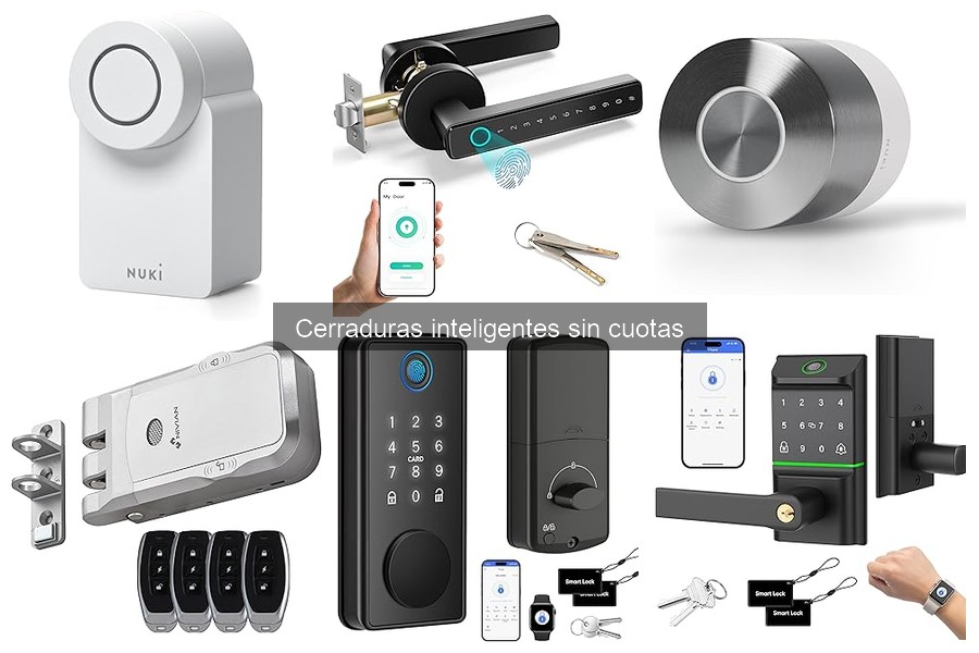 Opiniones sobre cerraduras inteligentes sin cuotas en 2023