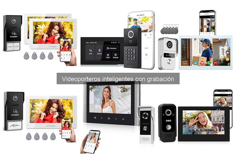 Opiniones y reseñas de videoporteros inteligentes con grabación