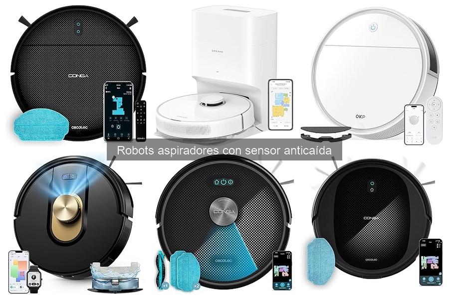 Por qué elegir un robot aspirador con sensor anticaída