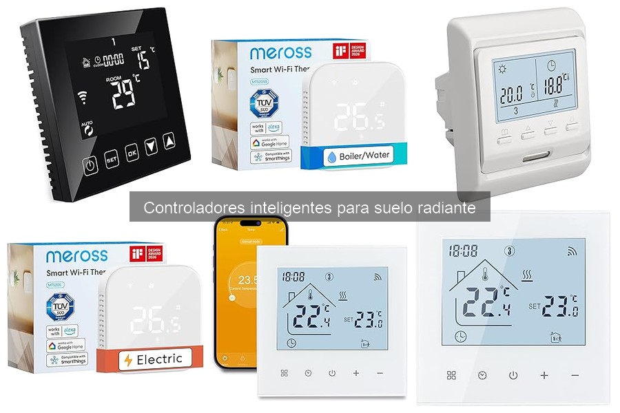 ¿Por qué no funciona mi controlador de suelo radiante?