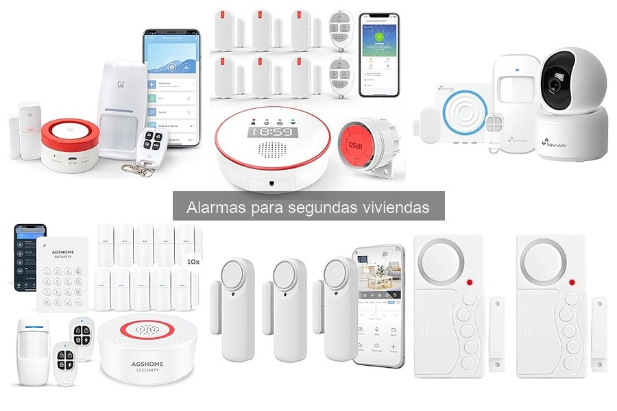 Precios de alarmas para segundas viviendas y factores a considerar