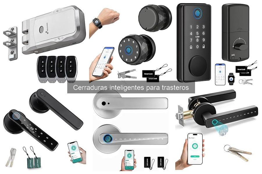 Precios de cerraduras inteligentes para trasteros y dónde comprarlas