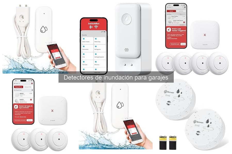 Precios de detectores de inundación para garajes: guía 2023