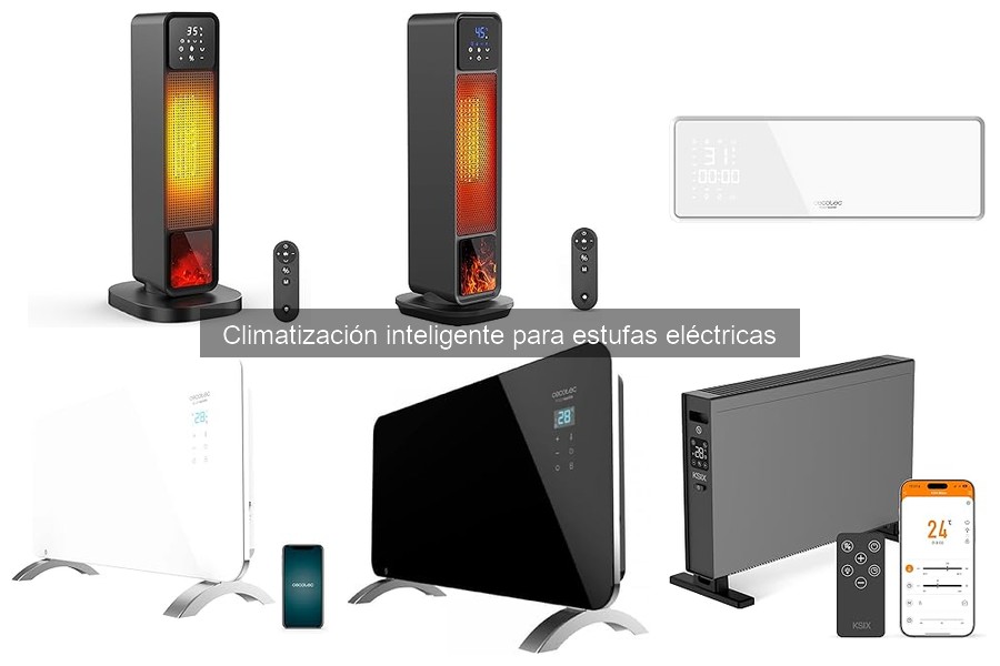 Precios de estufas eléctricas con climatización inteligente