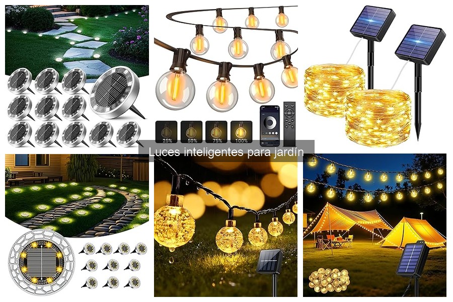 Precios de luces inteligentes para jardín: guía de opciones