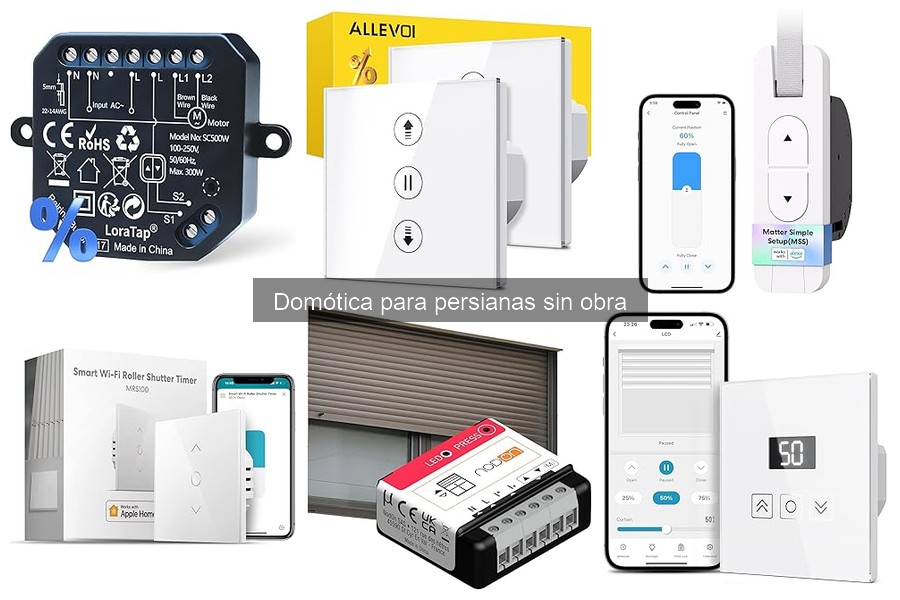 Precios de persianas inteligentes sin instalación profesional