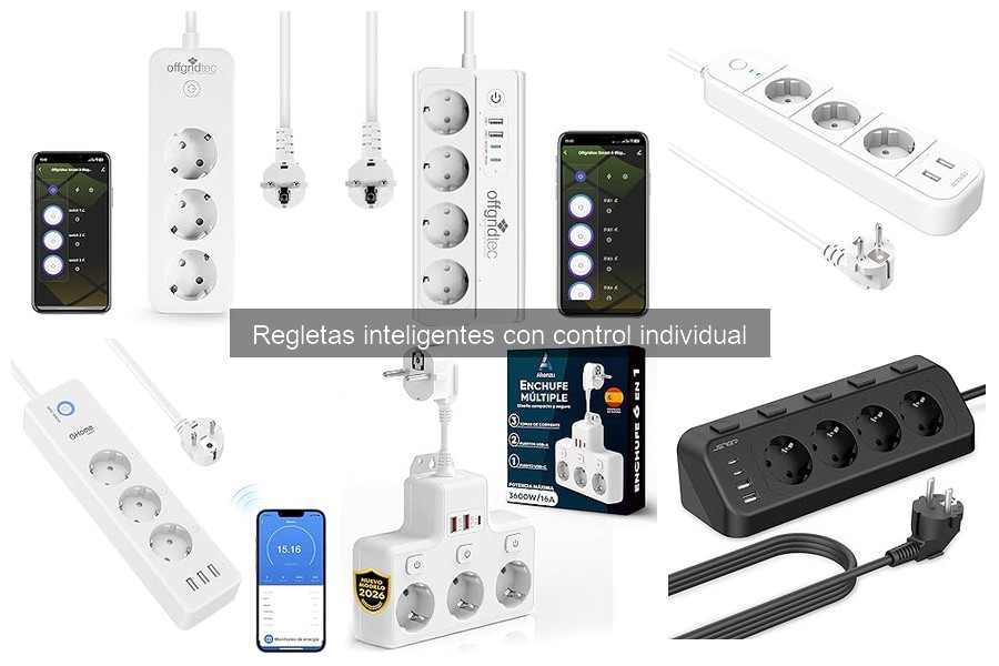 Precios de Regletas Inteligentes con Control Individual en 2023