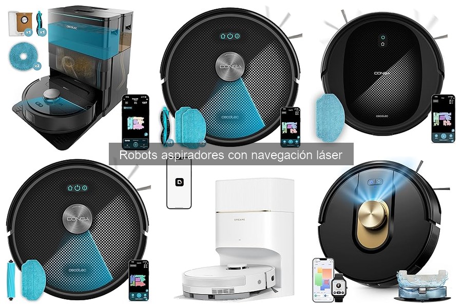 Precios de robots aspiradores con navegación láser y dónde comprarlos