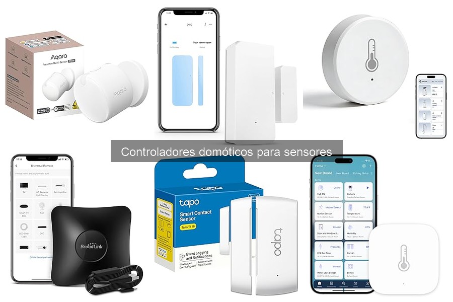 Precios promedio de controladores domóticos para sensores