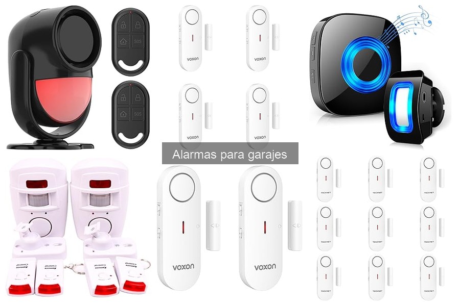 Precios y mejores lugares para comprar alarmas de garaje