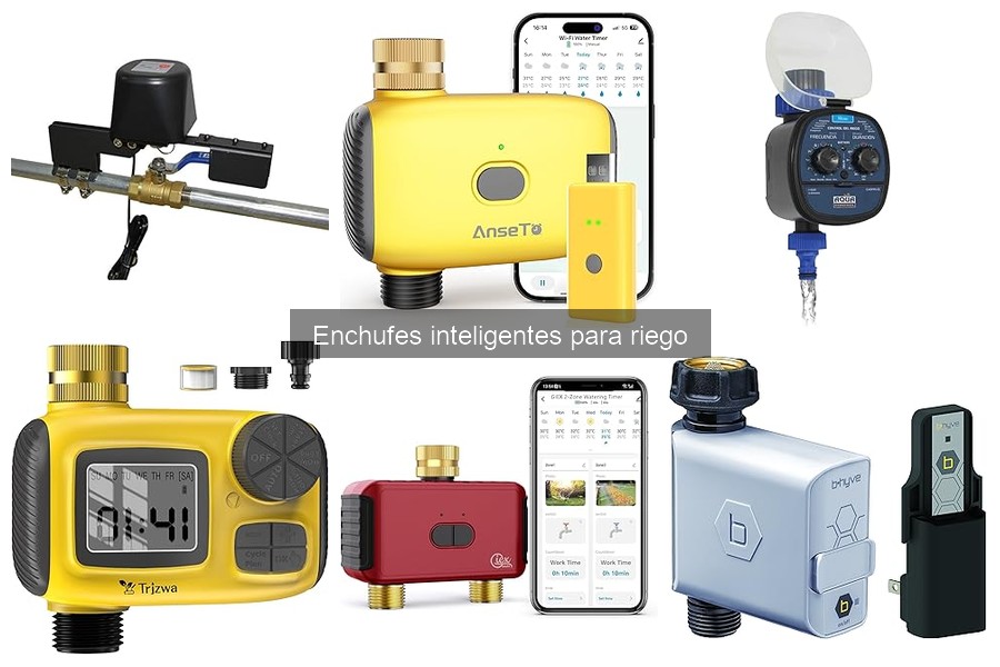 Problemas comunes al usar enchufes inteligentes para riego
