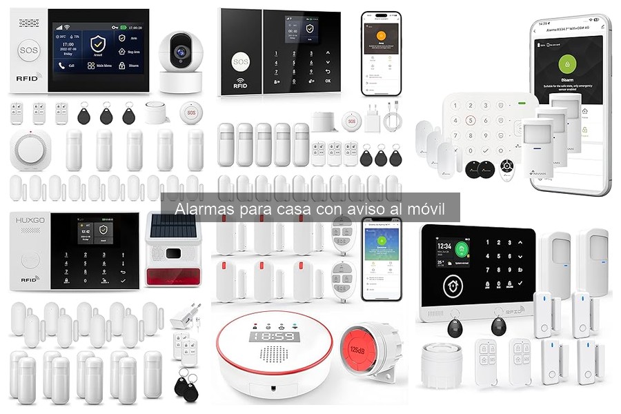 Problemas comunes con alarmas para casa con aviso al móvil