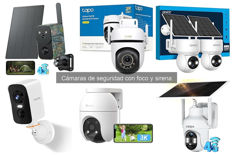 Problemas comunes con cámaras de seguridad con foco y sirena