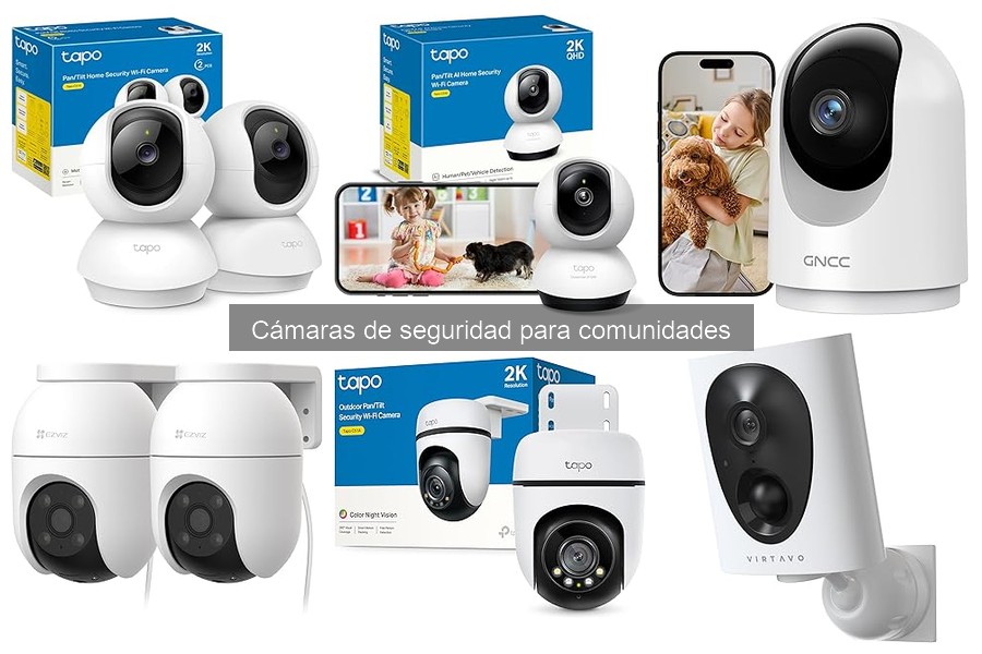 Problemas comunes con cámaras de seguridad en comunidades