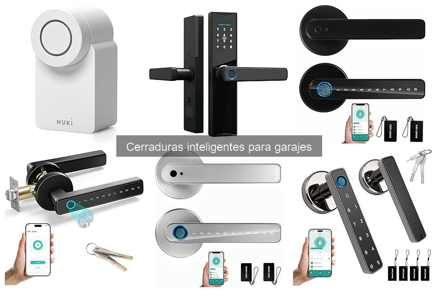 Problemas comunes con cerraduras inteligentes de garaje