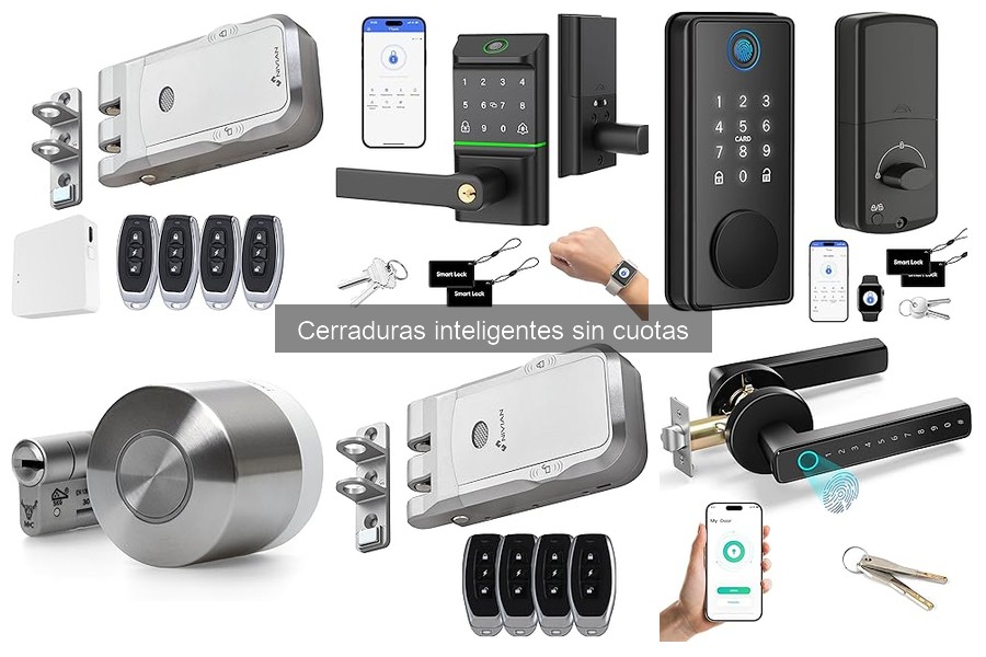 Problemas comunes con cerraduras inteligentes sin cuotas