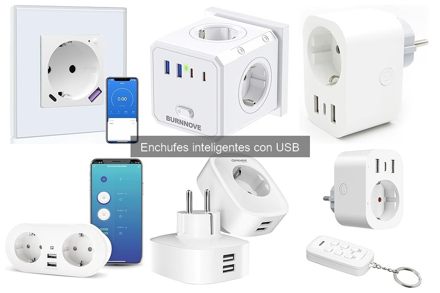 ** Problemas comunes con enchufes inteligentes con USB y soluciones