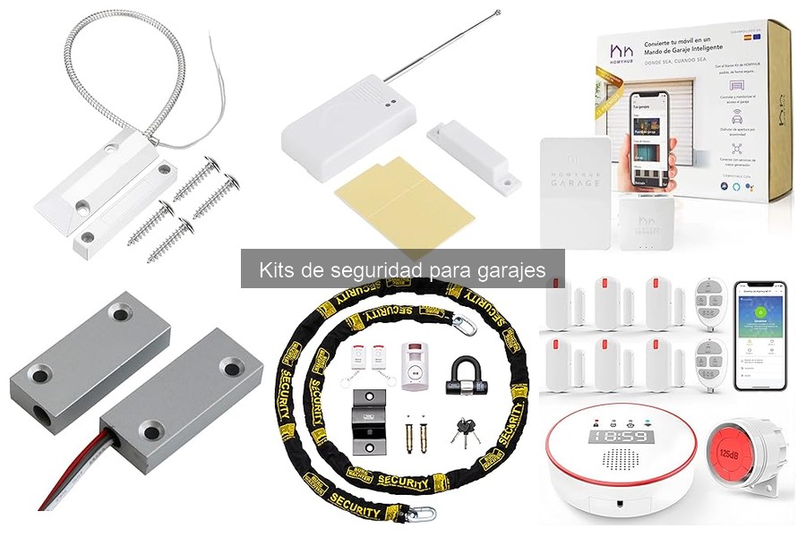 Problemas comunes con kits de seguridad para garajes
