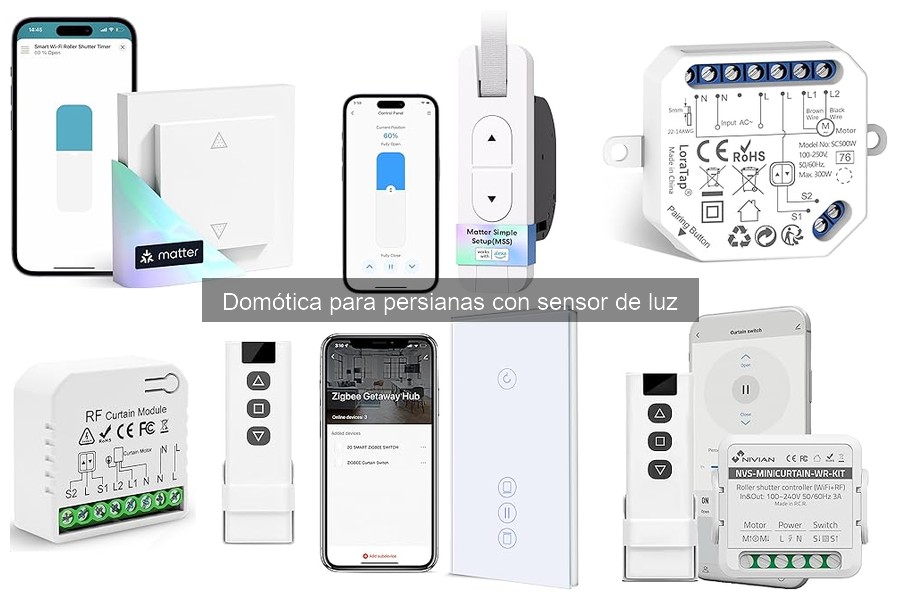 Problemas comunes con persianas con sensor de luz y soluciones
