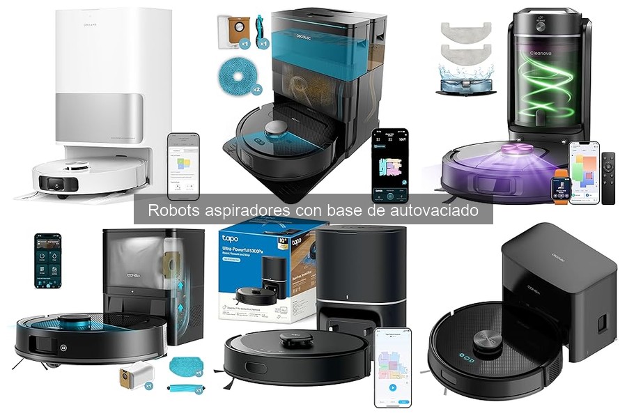 Problemas comunes con robots aspiradores autovaciado