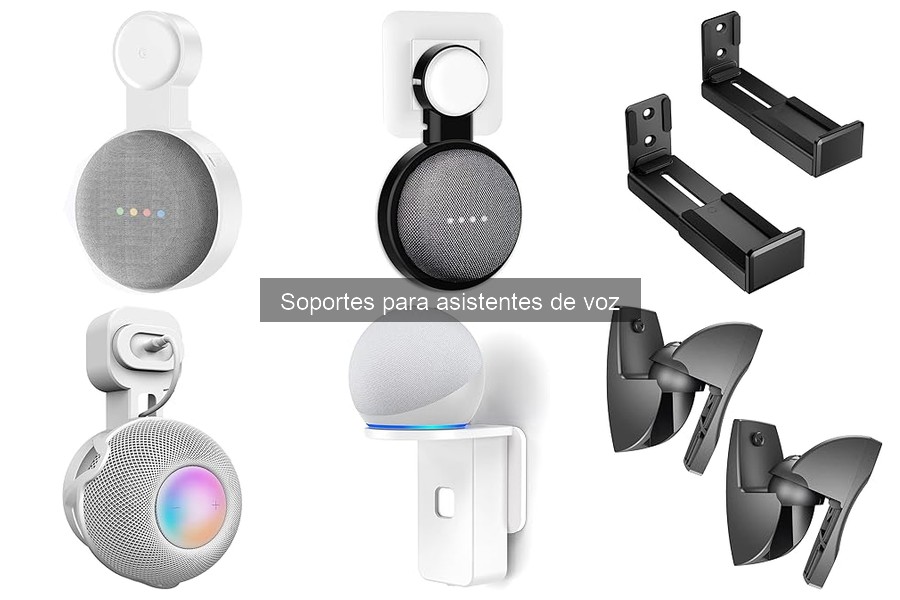 Problemas comunes con soportes para asistentes de voz y soluciones